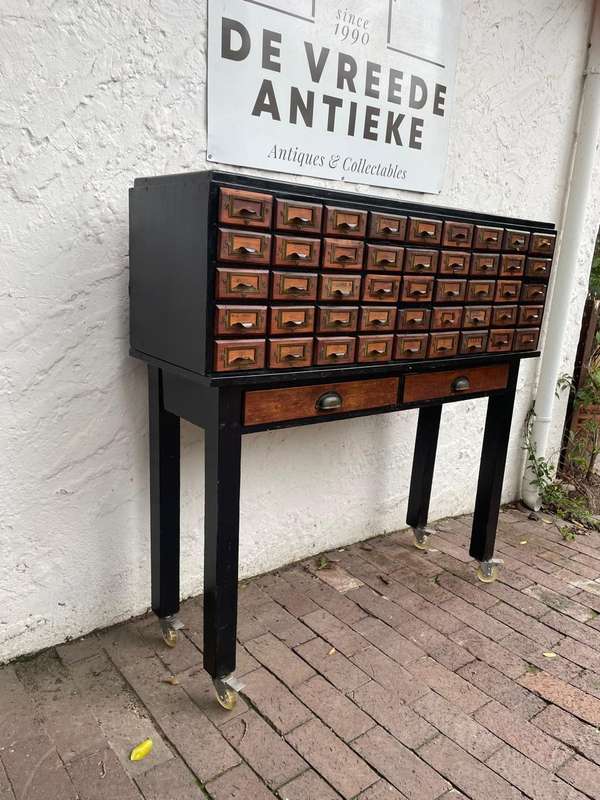 Rare Apothecary Cabinet ( 126 x 126 x 38 cm )