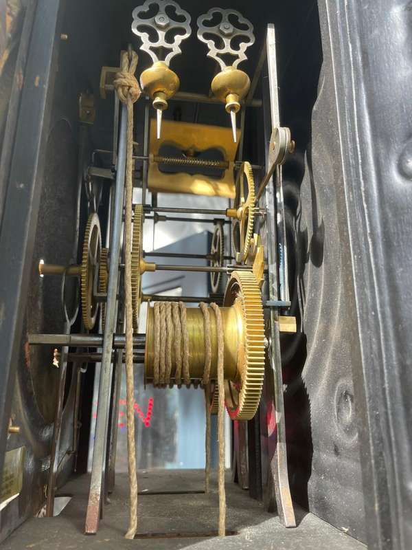 Beautiful Brass French Comtoise Clock ( working)