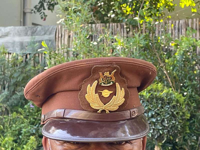 Rare Cap of Railway Police Chief