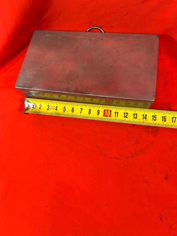 Rare Victorian Sandwich Box in Leather Case by James Dixon & Sons, Sheffield