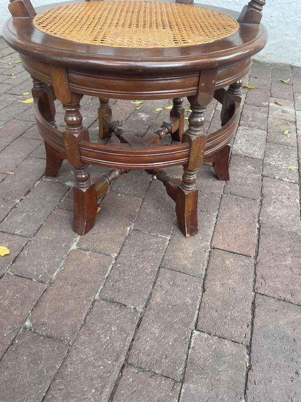 Vintage Stinkwood Tub Chair
