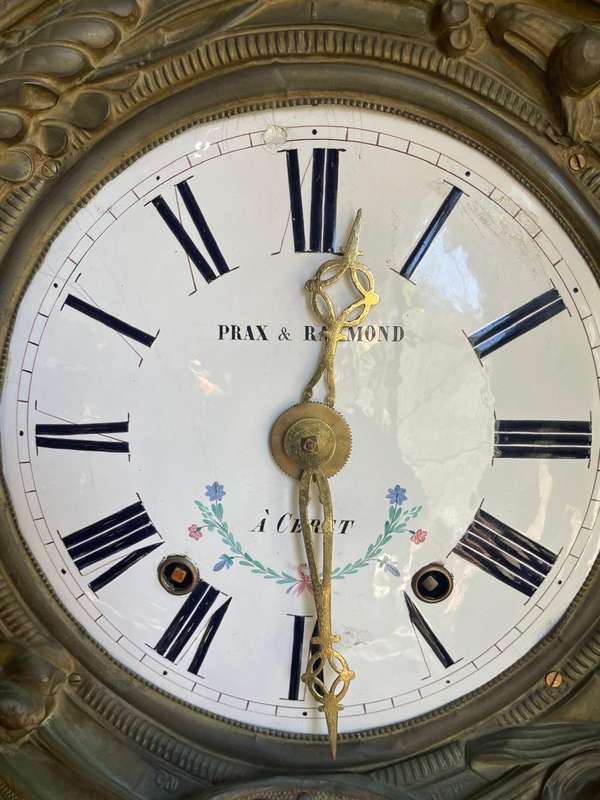 Rare French Comtoise Clock