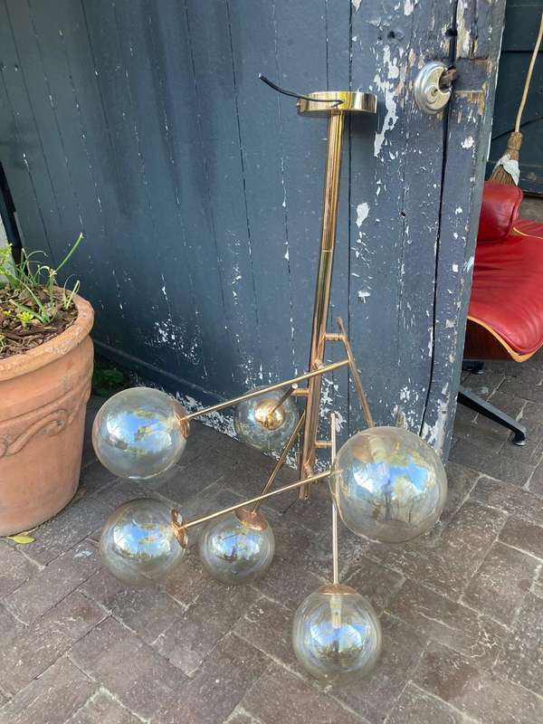 Midcentury Ceiling Light ( Working )