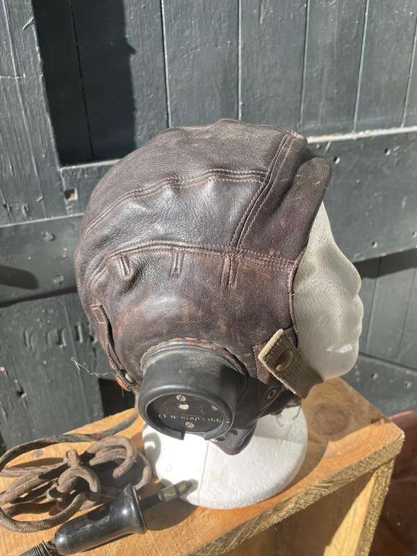 WW 11 RAF Pilots Helmet