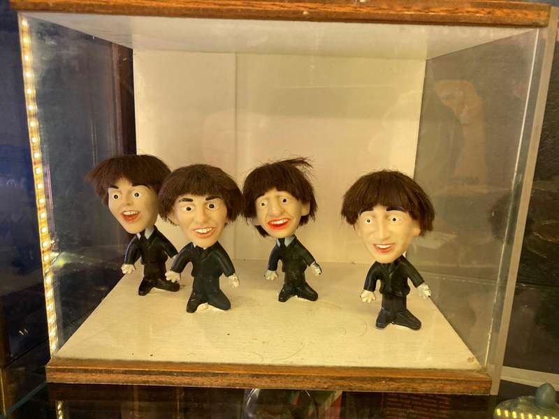 Beatles Remco Dolls in a Display Box circa 1964