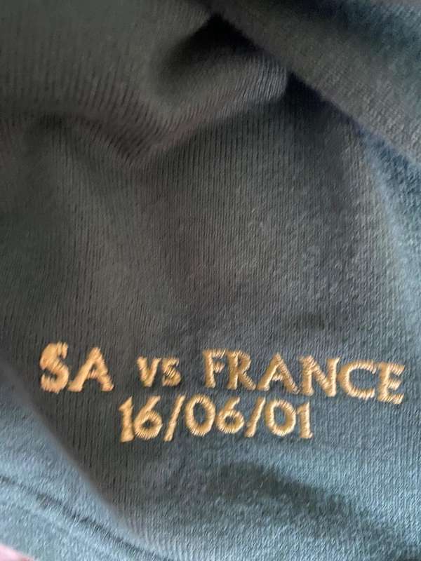 Rugby: Springbok Players Jersey no 1