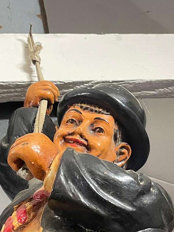 Laurel and Hardy on a Rope ( 70 cm )
