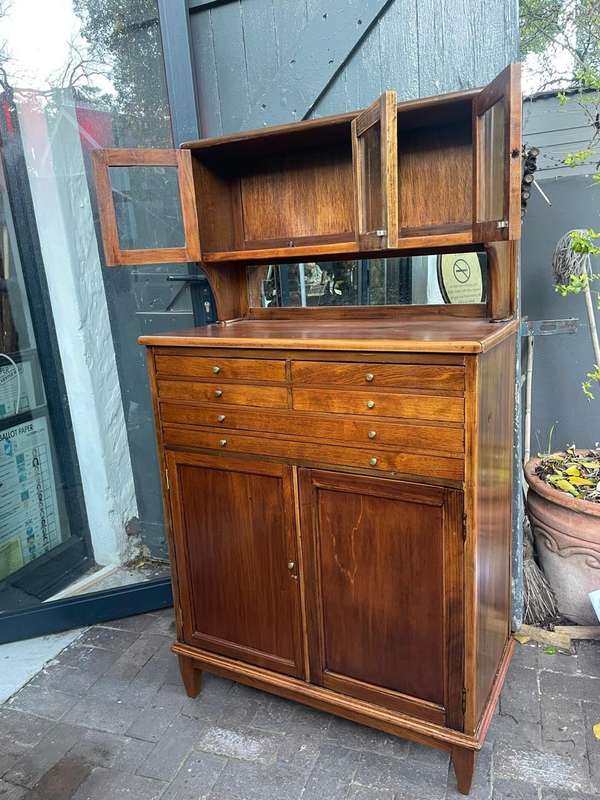 Mahogany Dental Cabinet ( 150 x 84 x 40 cm )