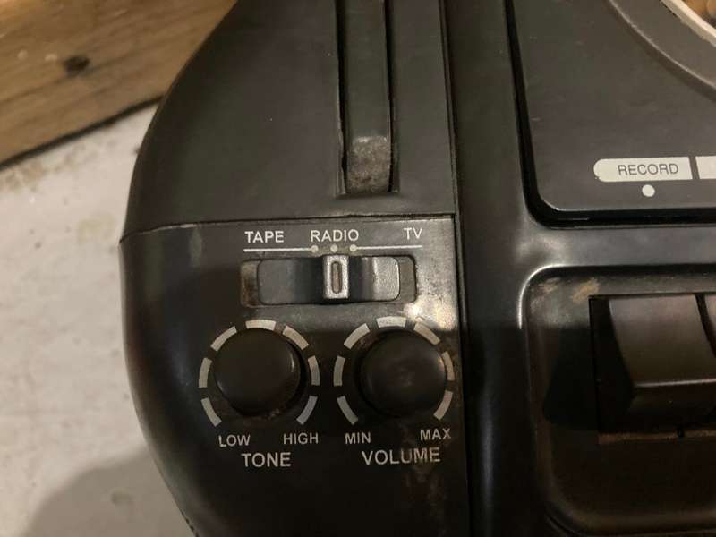 Vintage Orient Star Portable TV/ Radio/ Tape Deck