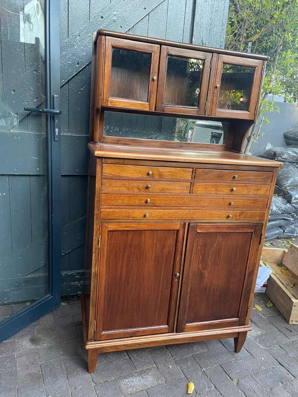 Mahogany Dental Cabinet ( 150 x 84 x 40 cm )