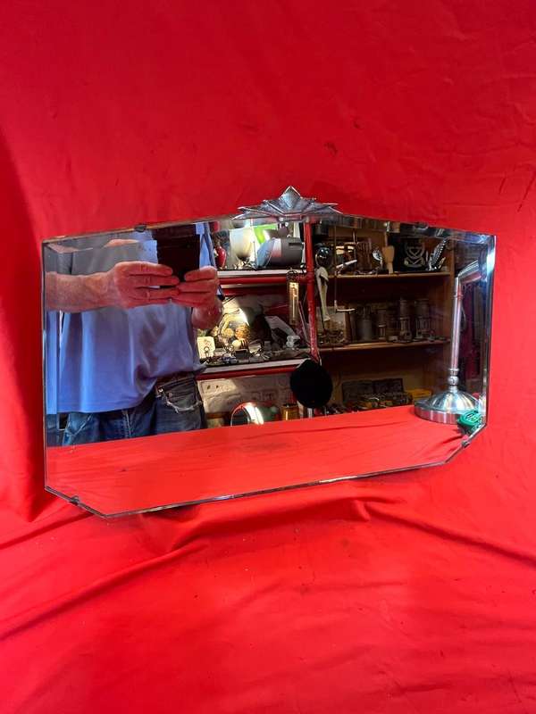 Beautiful Art Deco Hanging Mirror