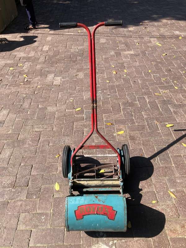 Vintage Rolux Manual Lawnmower