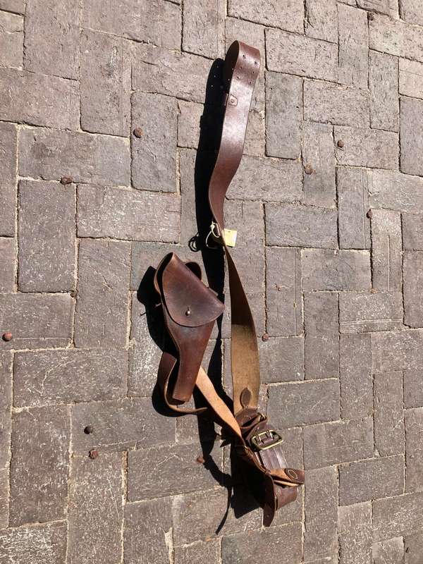 Sam Brown Belt and Holster