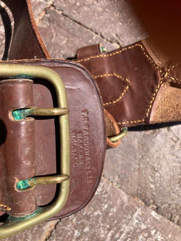 Sam Brown Belt and Holster