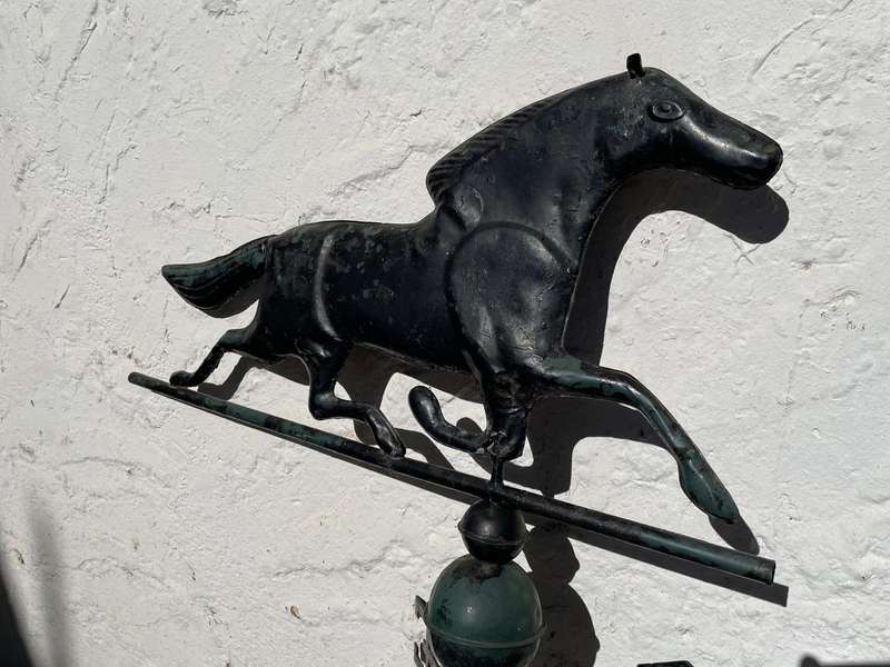 Rare Original Metal Horse Weathervane from Backwood Studfarm ( 115cm )