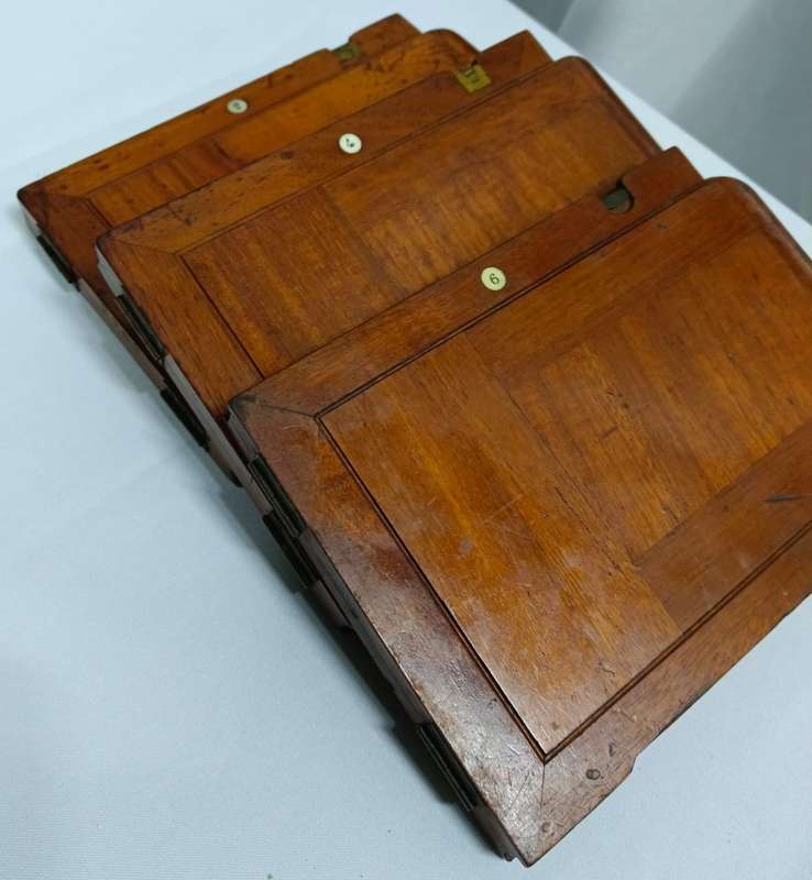 Antique Wood and Brass Victo Tripod Camera 1898.
