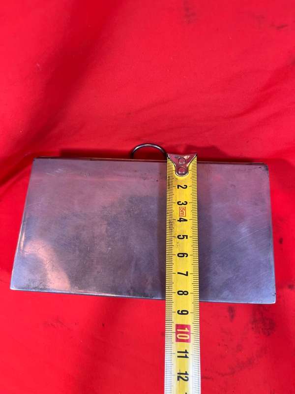 Rare Victorian Sandwich Box in Leather Case by James Dixon & Sons, Sheffield