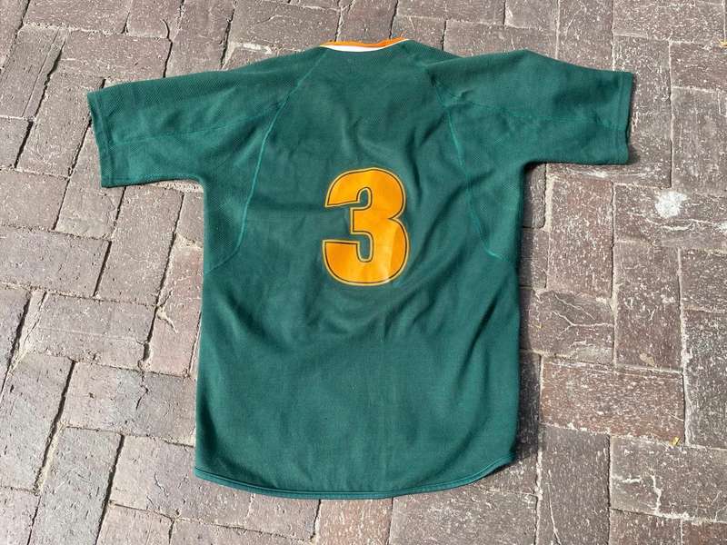 Rugby: Springbok Players Match Jersey : no 3