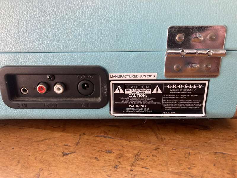 Crosley Boxed Recordplayer in good condition