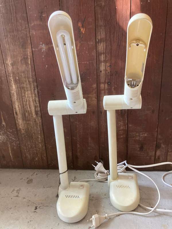 Pair Of Eurolux Folding Lamps circa 1980's