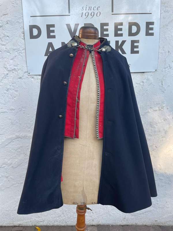 Victorian Army Officers Waistcote and Jacket plus Royal Artillery Dress Cape