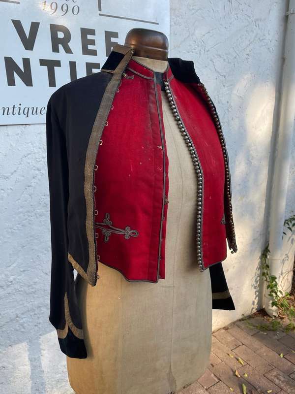 Victorian Army Officers Waistcote and Jacket plus Royal Artillery Dress Cape