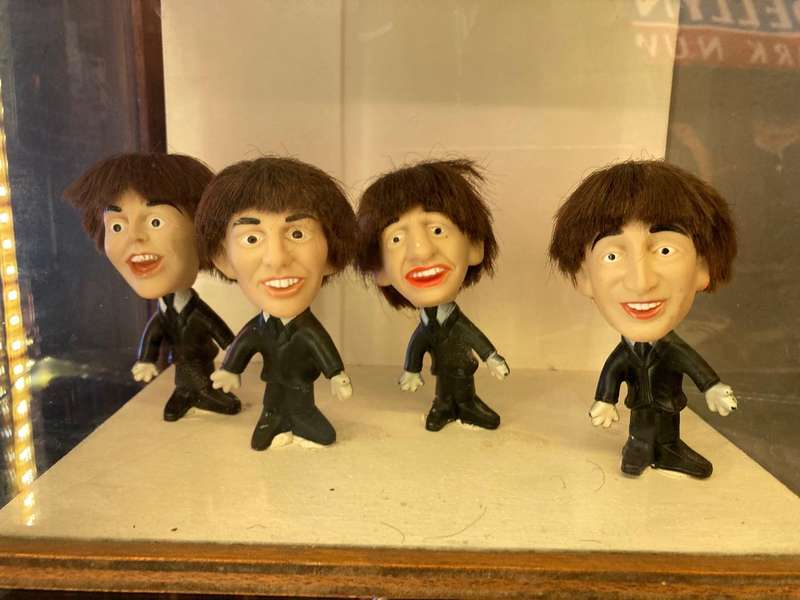 Beatles Remco Dolls in a Display Box circa 1964