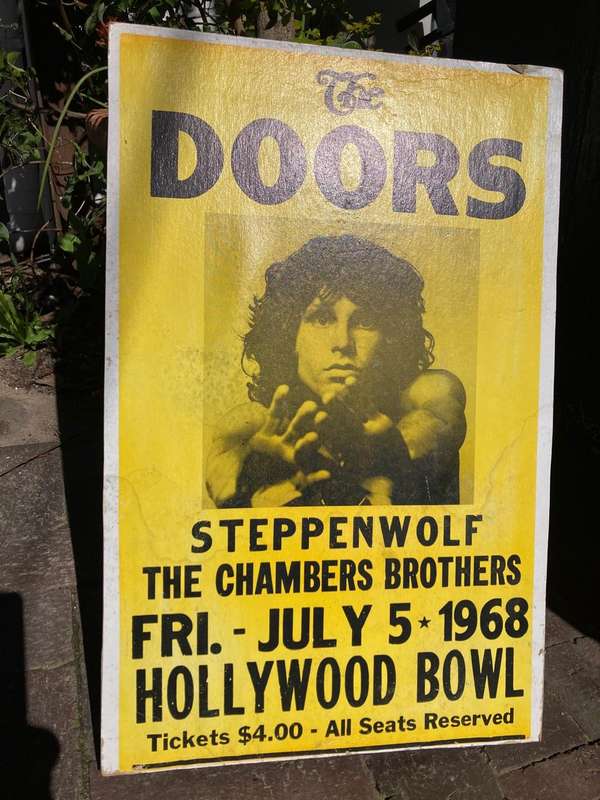 Collection of 3 Pop Concert Posters. ( 55 x35 cm , Blocked)