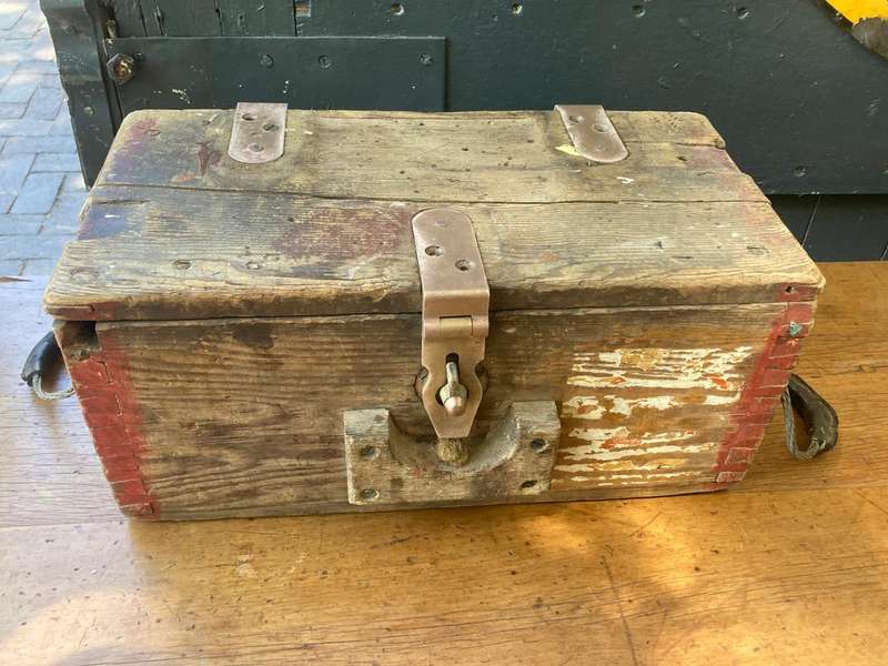 WW11 Original Ammo Box with Brass Fittings 1942