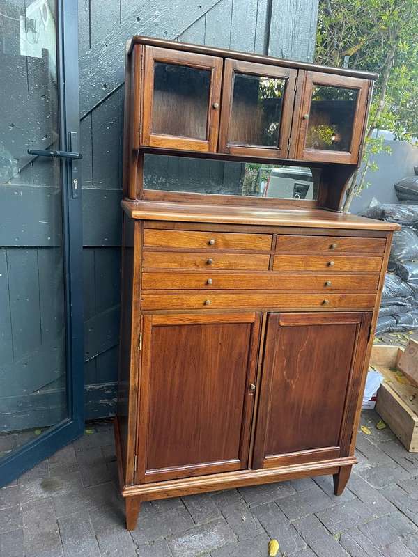 Mahogany Dental Cabinet ( 150 x 84 x 40 cm )