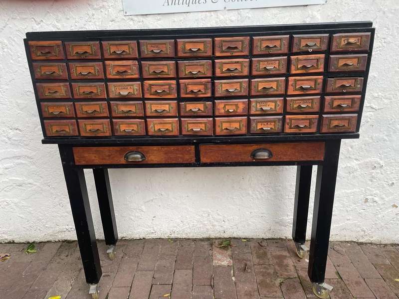 Rare Apothecary Cabinet ( 126 x 126 x 38 cm )