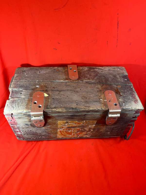 WW11 Original Ammo Box with Brass Fittings 1942