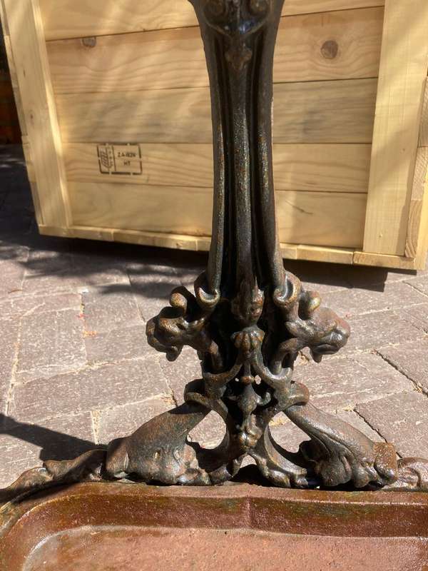 Rare Cast Iron Umbrella Stand