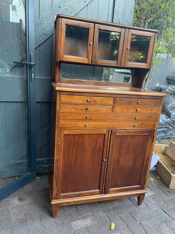 Mahogany Dental Cabinet ( 150 x 84 x 40 cm )