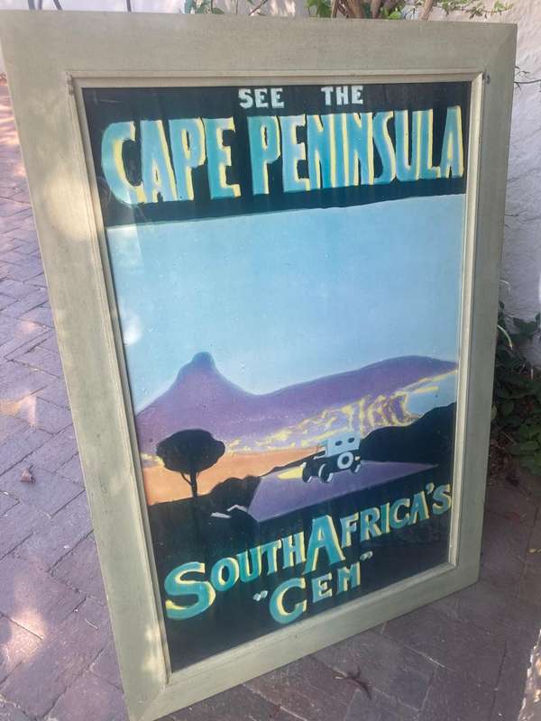 Rare Cape Peninsula Advertising Poster( 70 x 97 cm )