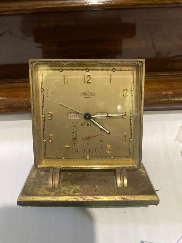 Collection of 10 Vintage Alarm and Travelclocks