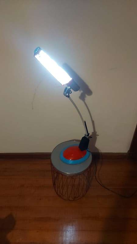 Midcentury Style Lamp based on the Spazio Spce Age Angelpoised Design made in Italy