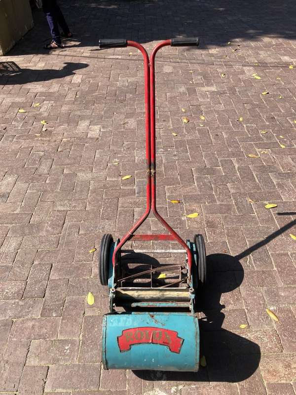 Vintage Rolux Manual Lawnmower