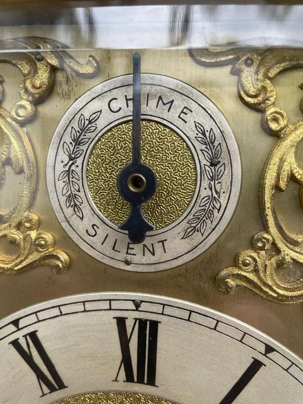 Beautiful Mahogany Gustav Becker Longcase Clock ( 153 x 28 x 18cm )