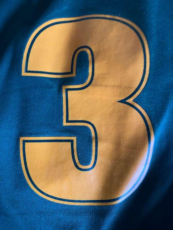 Rugby: Springbok Players Match Jersey : no 3