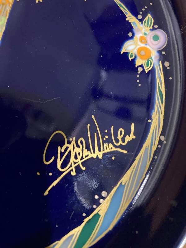 Beautiful Rosenthal Peacock Plate ( 20 cm)