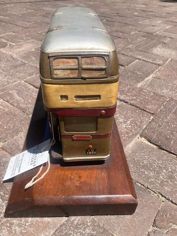 Model of Vintage Germiston Bus (35 x 18 x 10 cm )