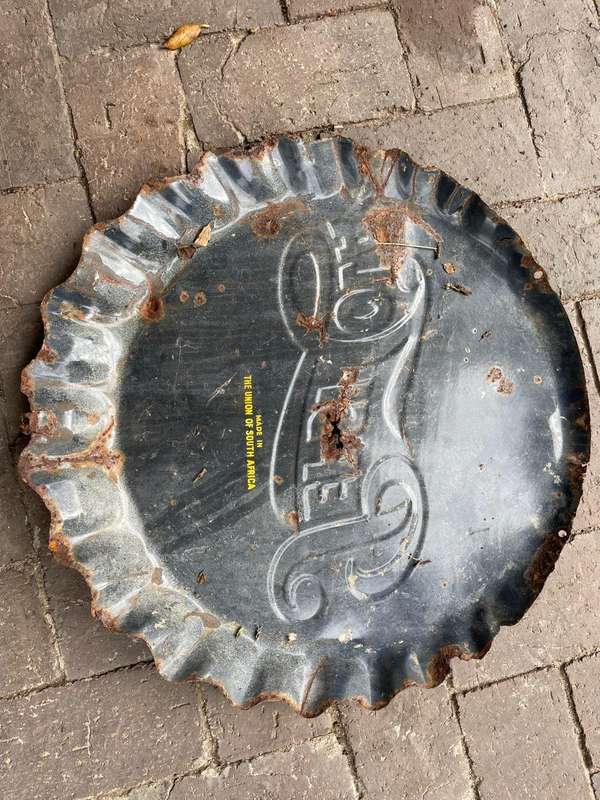 Original Enamel Pepsi Sign
