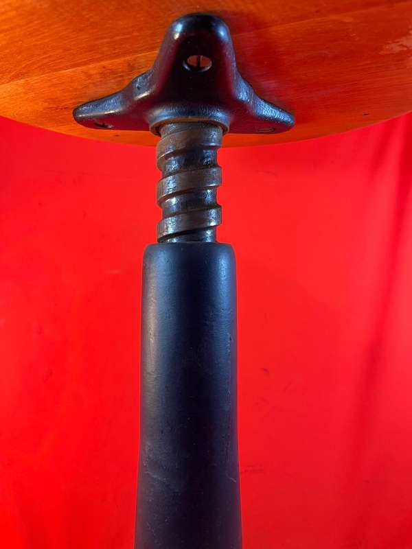 Rare Cast Iron Singer Chair