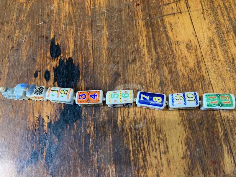 Rare Wade Alphabet Train circa 1958