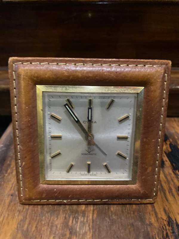 Pair of Vintage Cyma Travelclocks ( working)
