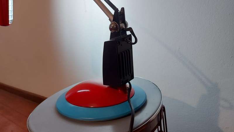 Midcentury Style Lamp based on the Spazio Spce Age Angelpoised Design made in Italy