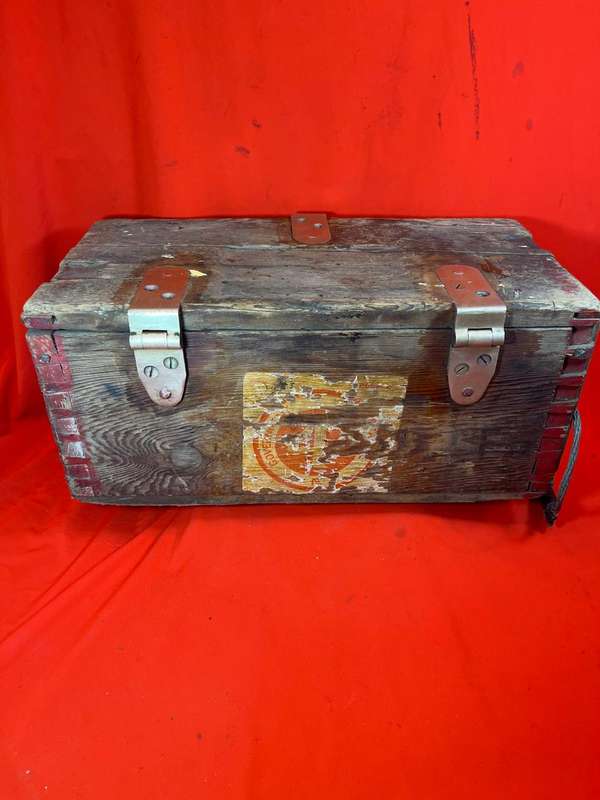 WW11 Original Ammo Box with Brass Fittings 1942