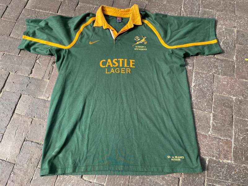 Rugby: Springbok Players Jersey no 1