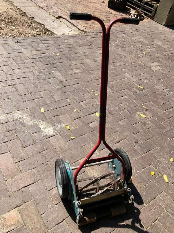 Vintage Rolux Manual Lawnmower